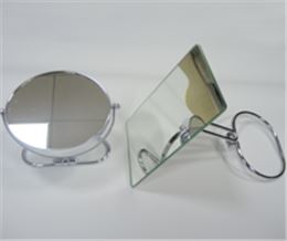 高檔不銹鋼折疊式化妝鏡 高檔不銹鋼折疊式化妝鏡