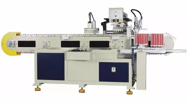 溜冰鞋全自動運(yùn)輸帶移印機(jī)